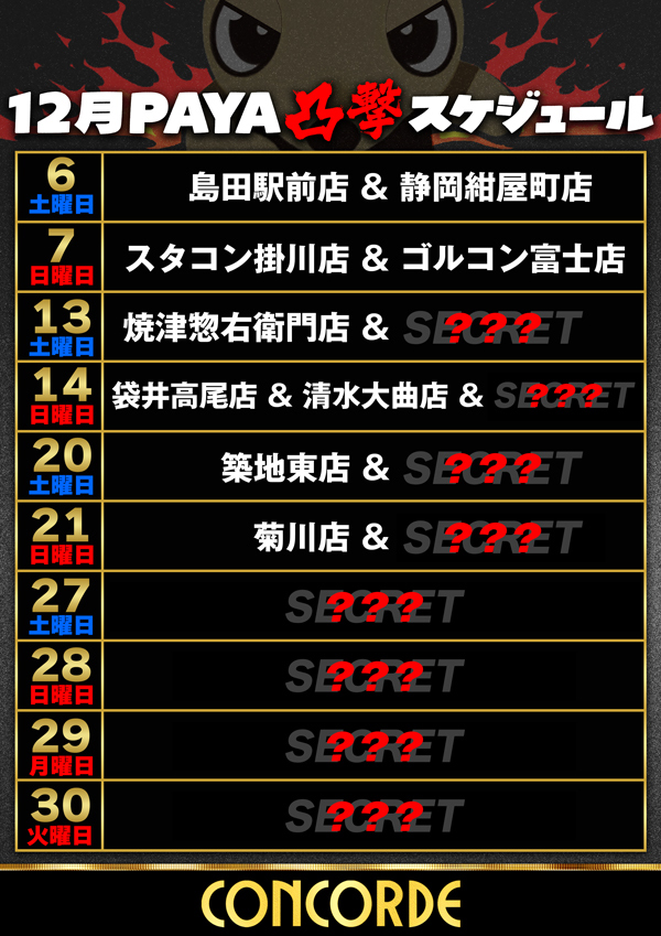 コンコルド東名店の最新情報画像