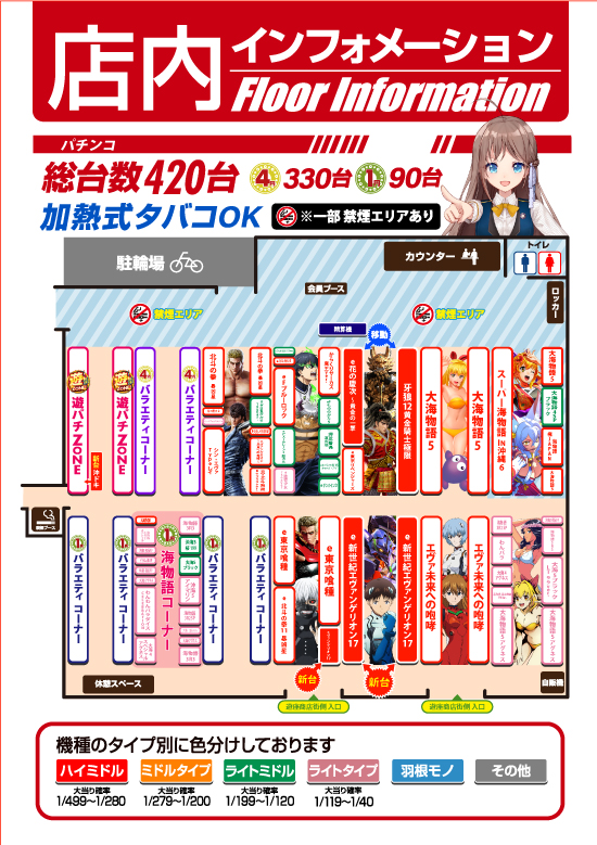 大山オーシャンパチンコ専門館の最新情報画像