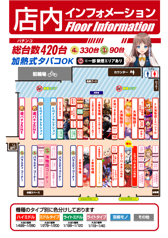 大山オーシャンパチンコ専門館の最新情報画像