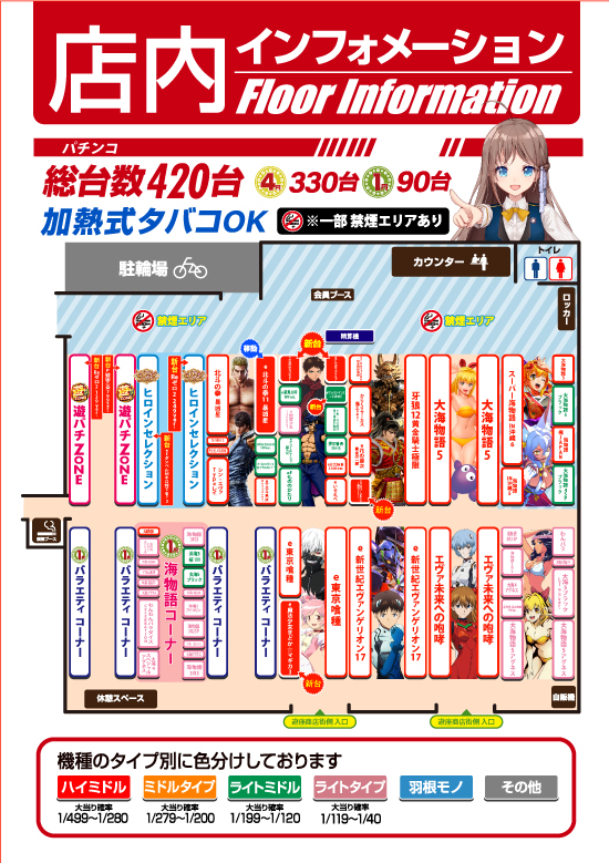 大山オーシャンパチンコ専門館の最新情報画像