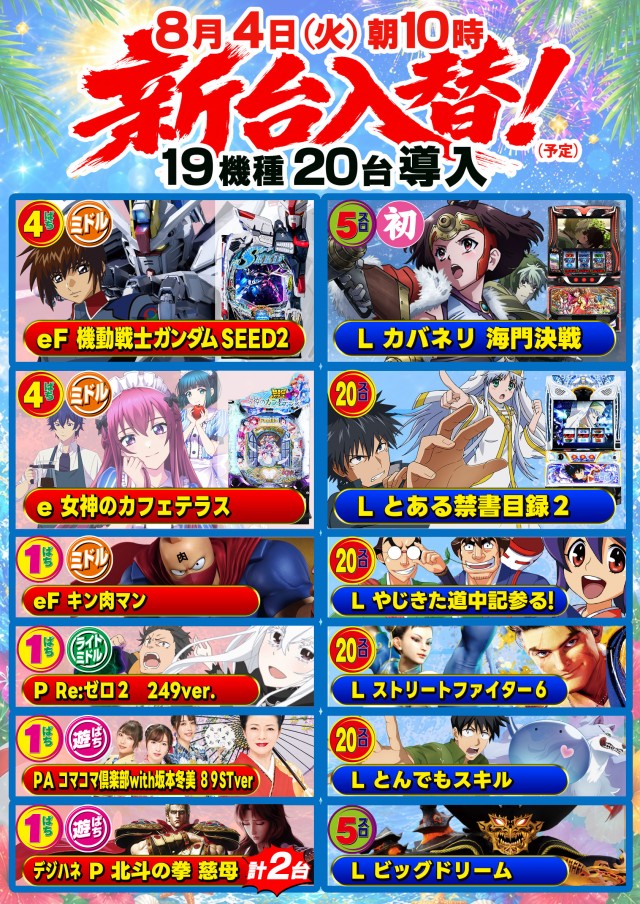 パーラーバビデ上田西店の最新情報画像