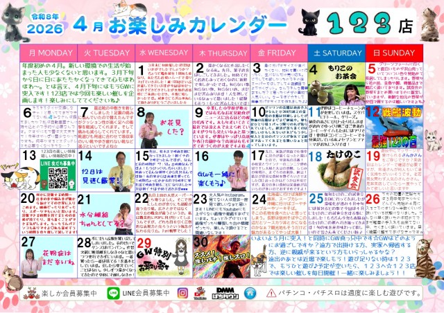 パチンコ1.2.3の最新情報画像