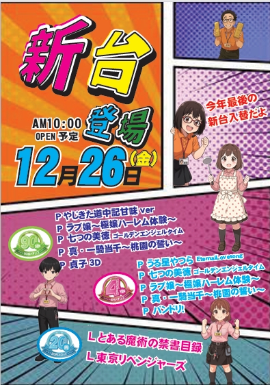 パチンコ1.2.3の最新情報画像