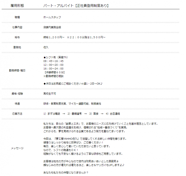 夢工房YAHHO佐久店の最新情報画像