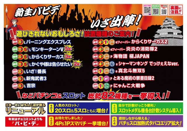 パーラーバビデ千曲店の最新情報画像