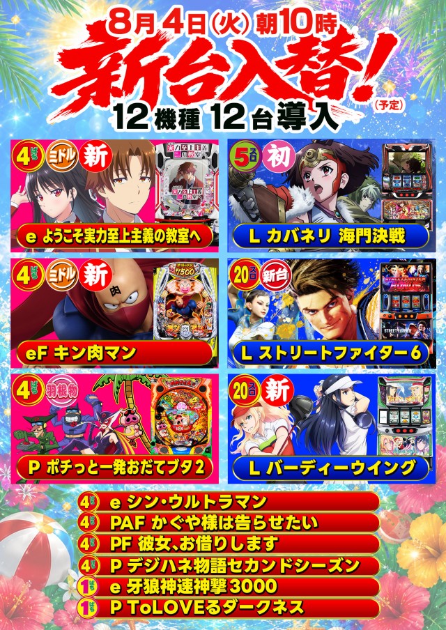 パーラーバビデ千曲店の最新情報画像