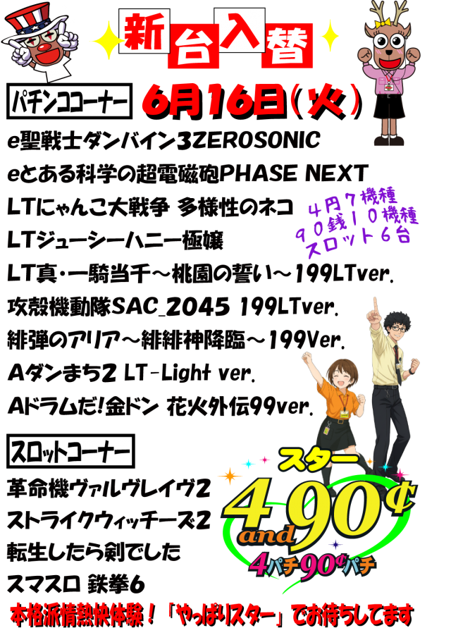 ぱちんこスターの最新情報画像