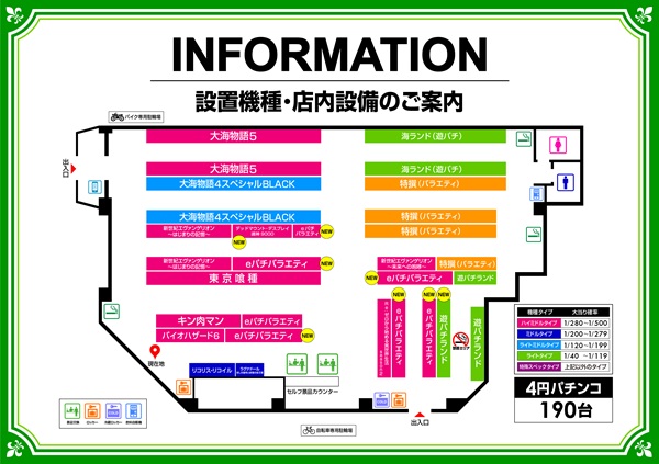 ミリオン石神井公園店 パチンコ館の最新情報画像