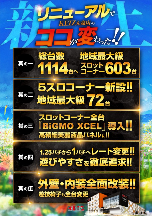 KEIZ大高店の最新情報画像