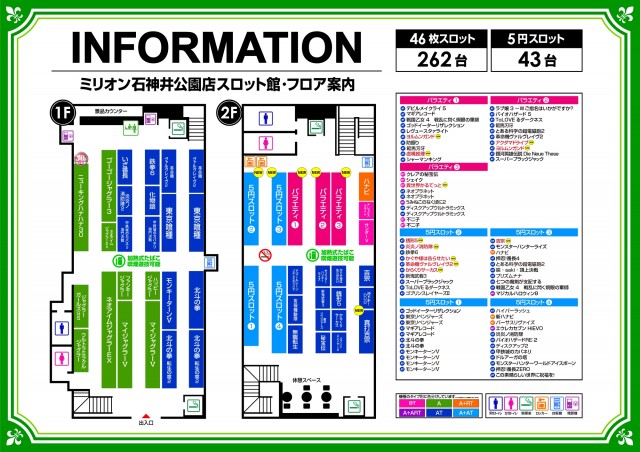 ミリオン石神井公園店 スロット館の最新情報画像