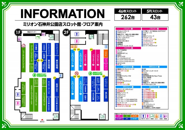 ミリオン石神井公園店 スロット館の最新情報画像