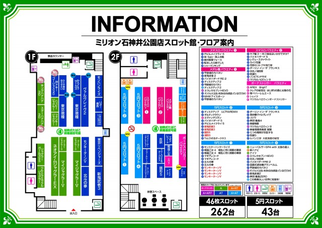 ミリオン石神井公園店 スロット館の最新情報画像