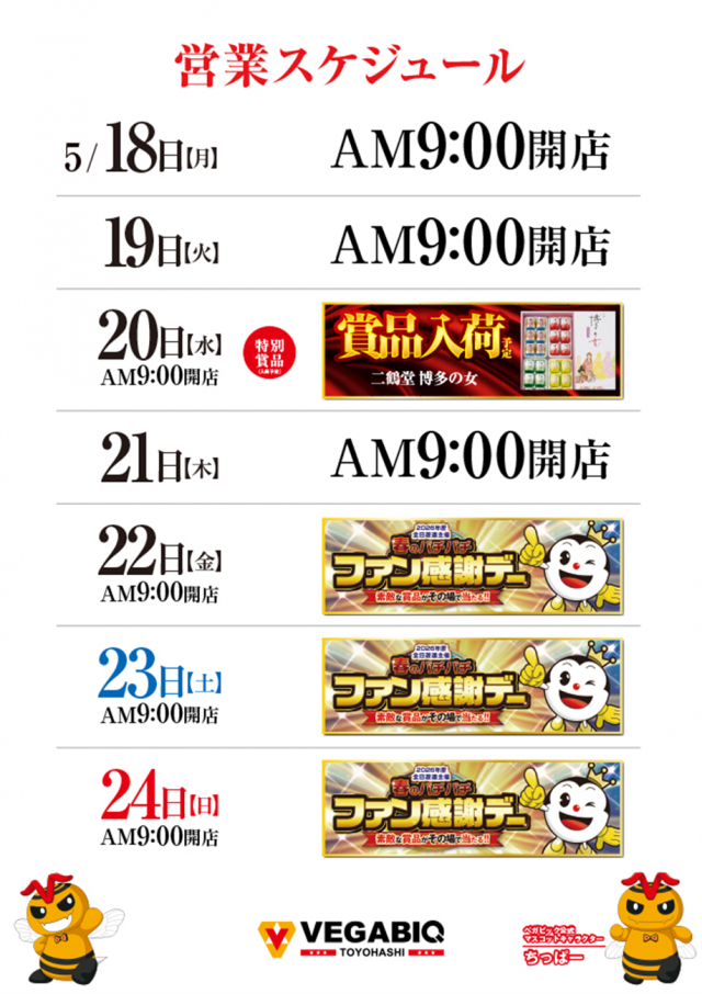 ベガビック豊橋店の最新情報画像