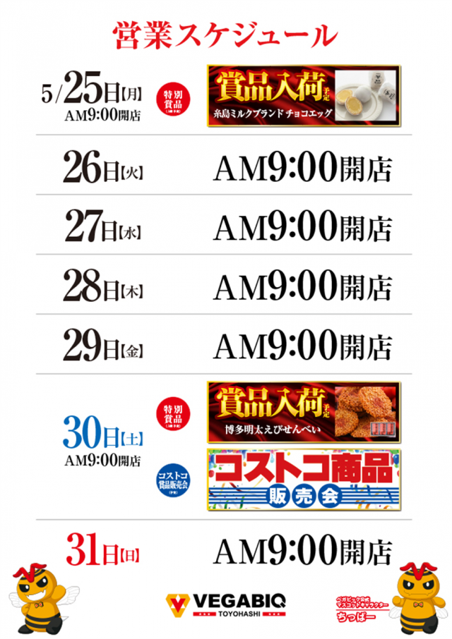 ベガビック豊橋店の最新情報画像