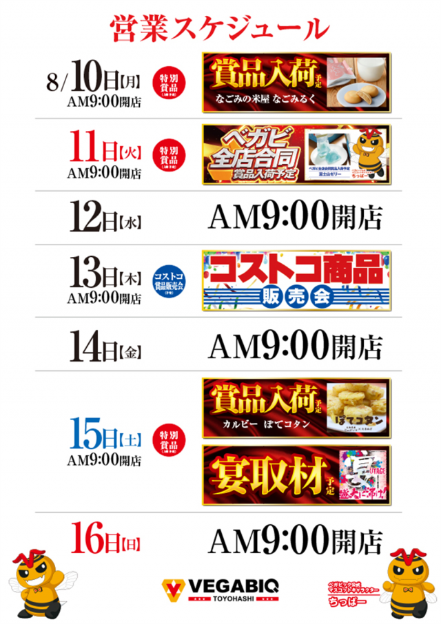 ベガビック豊橋店の最新情報画像