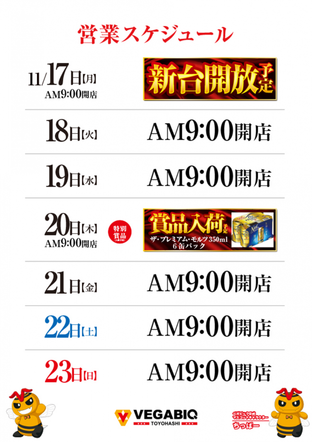 ベガビック豊橋店の最新情報画像