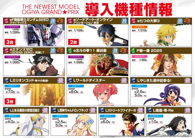 グランプリ　オーギの最新情報画像