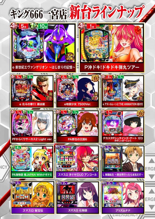 キング666一宮店の最新情報画像
