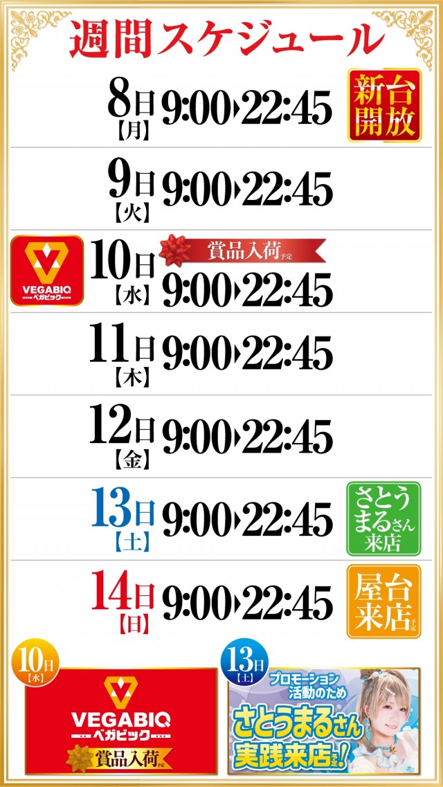 ベガビック1130豊川店の最新情報画像