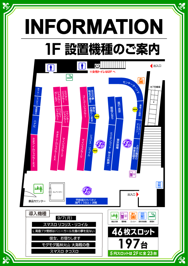 ミリオン東武練馬店スロット館の最新情報画像