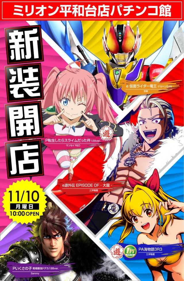 ミリオン平和台店パチンコ館の最新情報画像