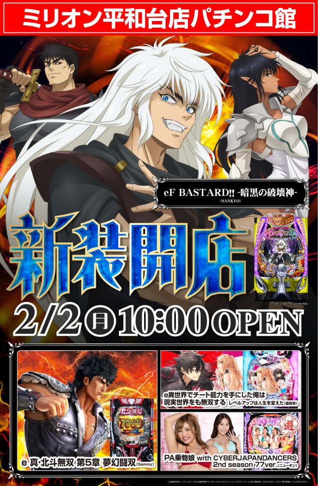 ミリオン平和台店パチンコ館の最新情報画像