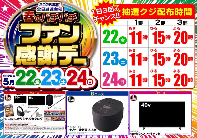 プレイランドサンワ尾張旭店の最新情報画像
