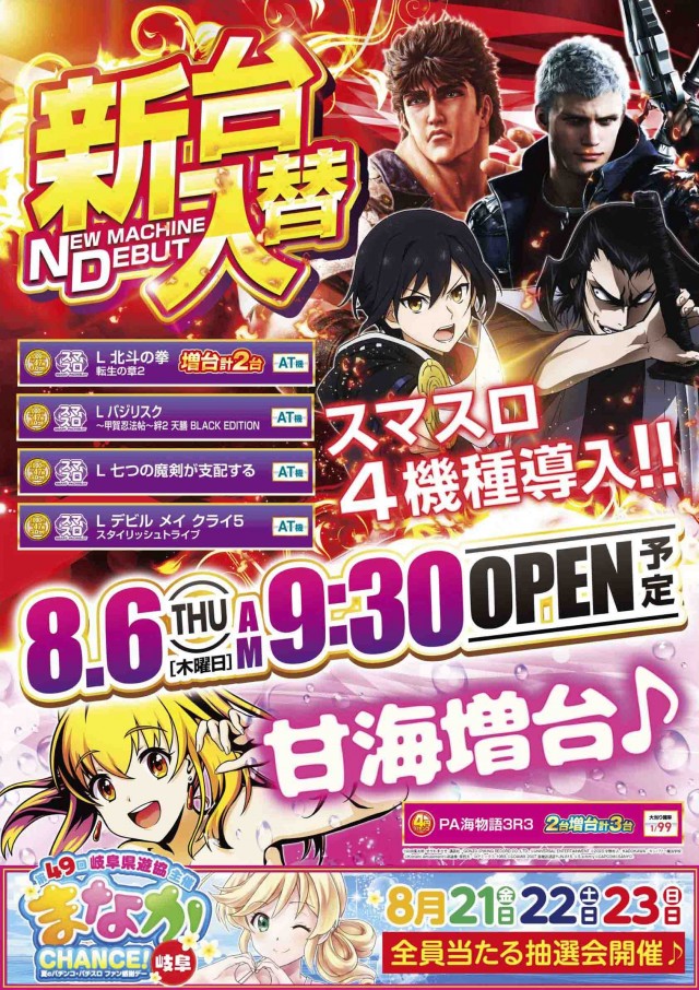 パチンコラッキー神岡の最新情報画像