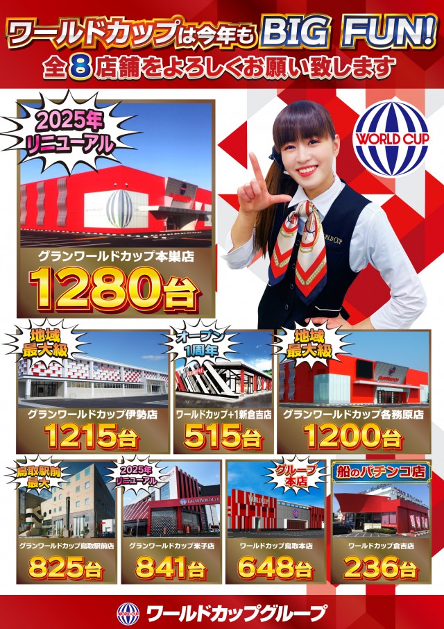 グランワールドカップ本巣店の最新情報画像