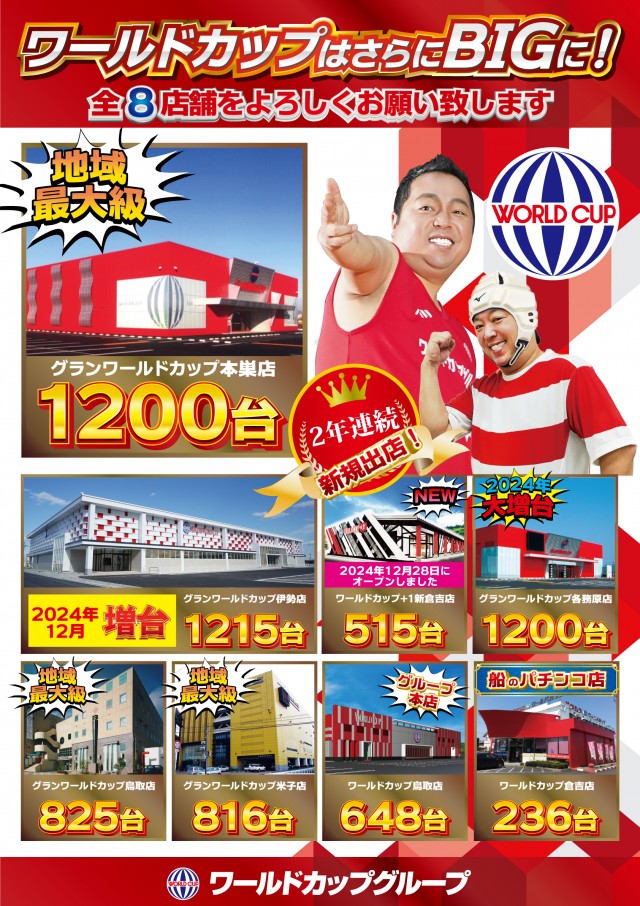グランワールドカップ本巣店の最新情報画像