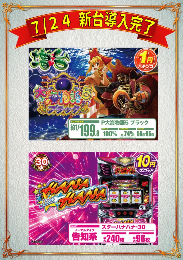 パーラーポパイ平田店の最新情報画像