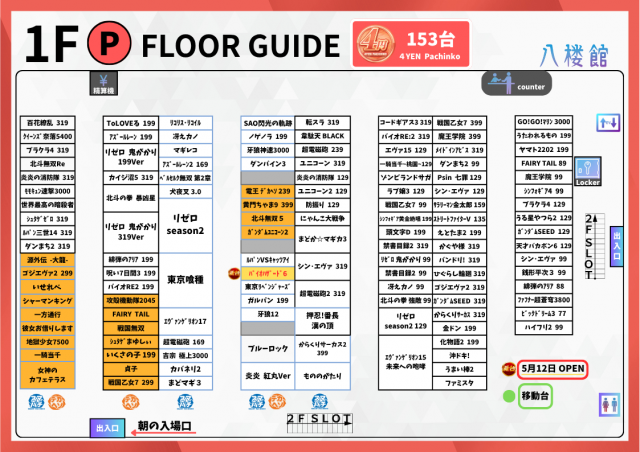 八楼館の最新情報画像