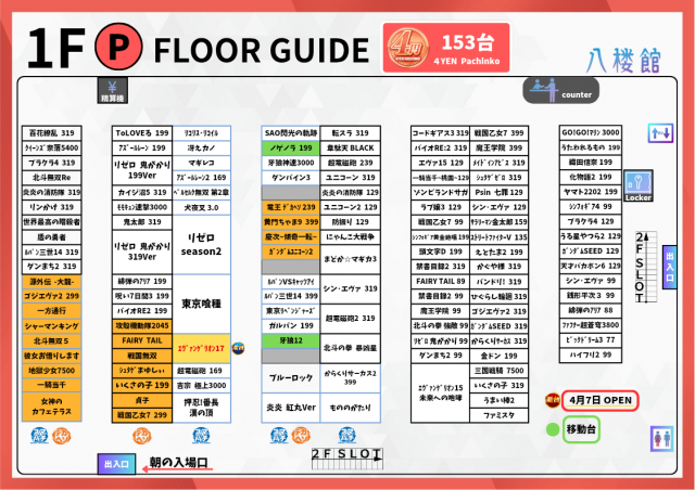 八楼館の最新情報画像