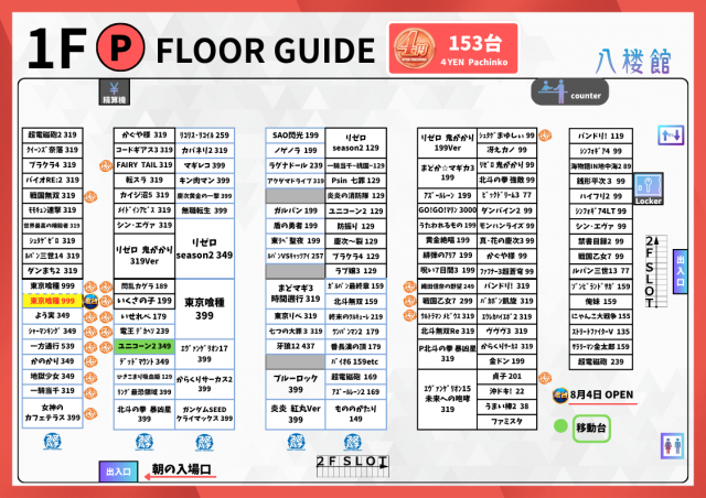 八楼館の最新情報画像