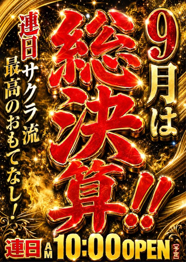 パチンコサクラ蒲生店の最新情報画像
