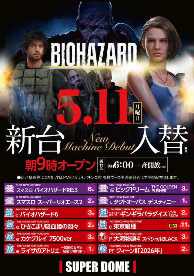 スーパードーム上野の最新情報画像