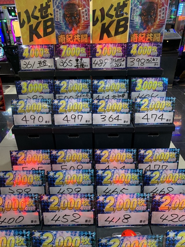 KB SUPER STADIUM 勝浦店の最新情報画像