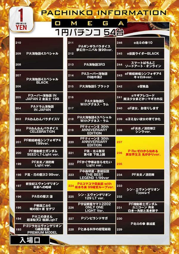 エンターテイメントオメガ上賀茂の最新情報画像