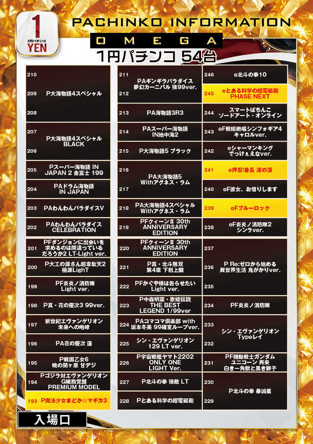 エンターテイメントオメガ上賀茂の最新情報画像