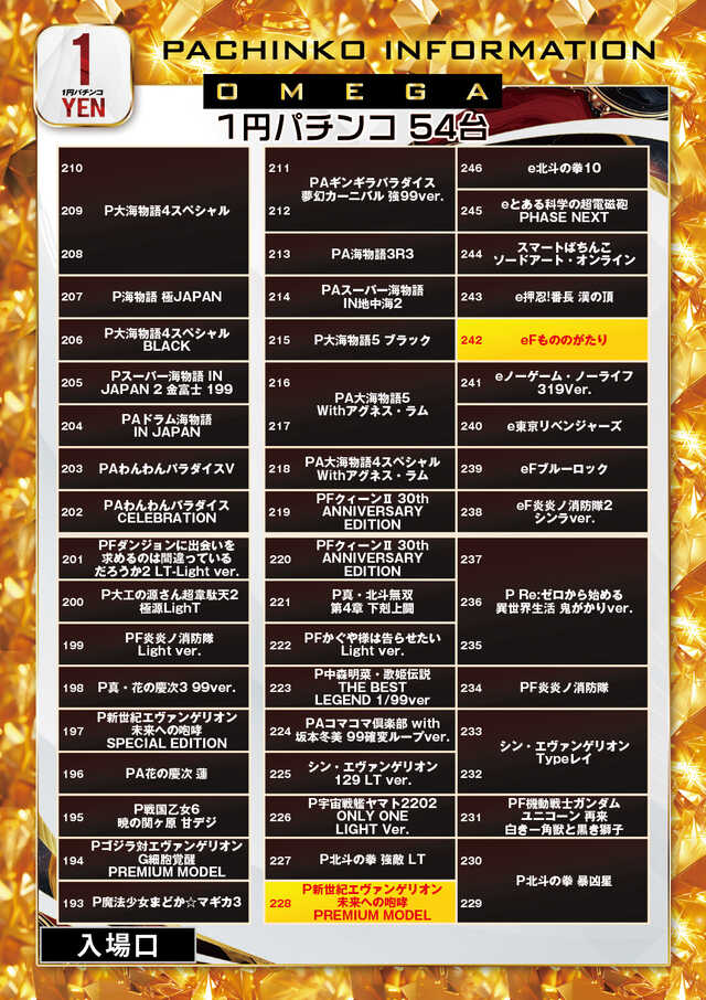 エンターテイメントオメガ上賀茂の最新情報画像