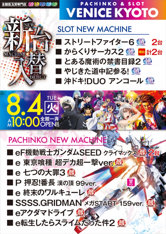 ベニス京都店の最新情報画像