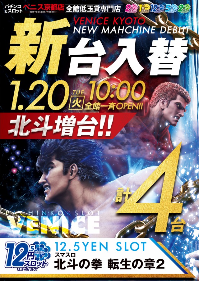 ベニス京都店の最新情報画像