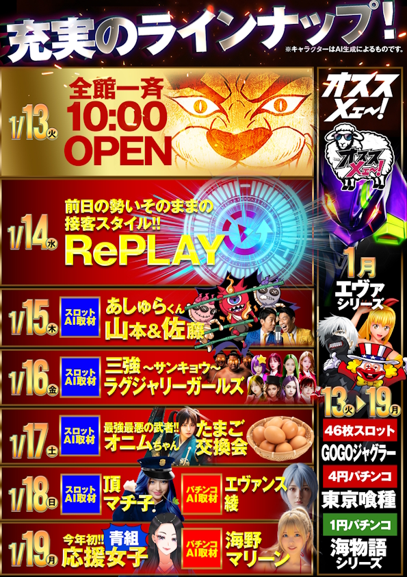 ワールド3の最新情報画像