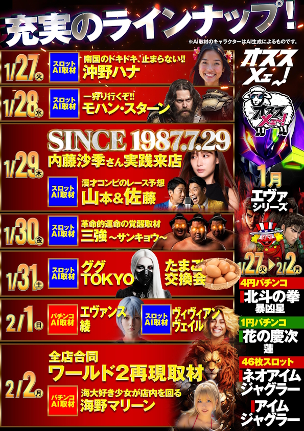 ワールド3の最新情報画像