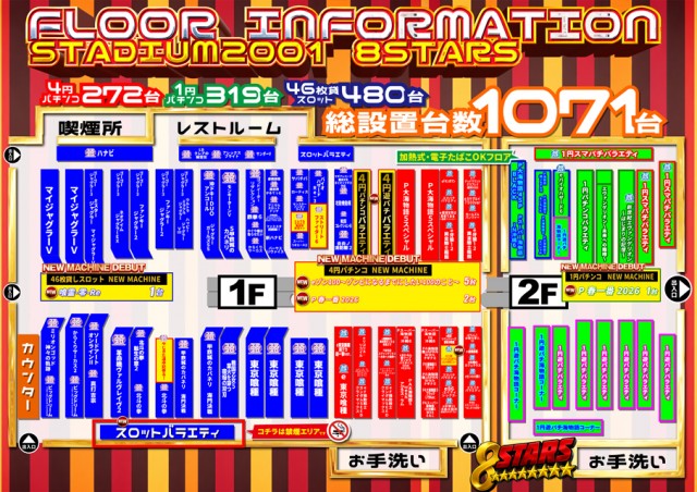 スタジアム2001京都八幡店の最新情報画像