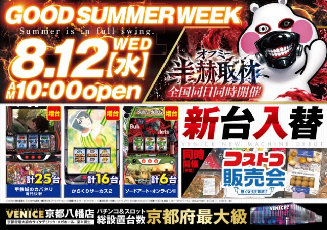 ベニス京都八幡店の最新情報画像