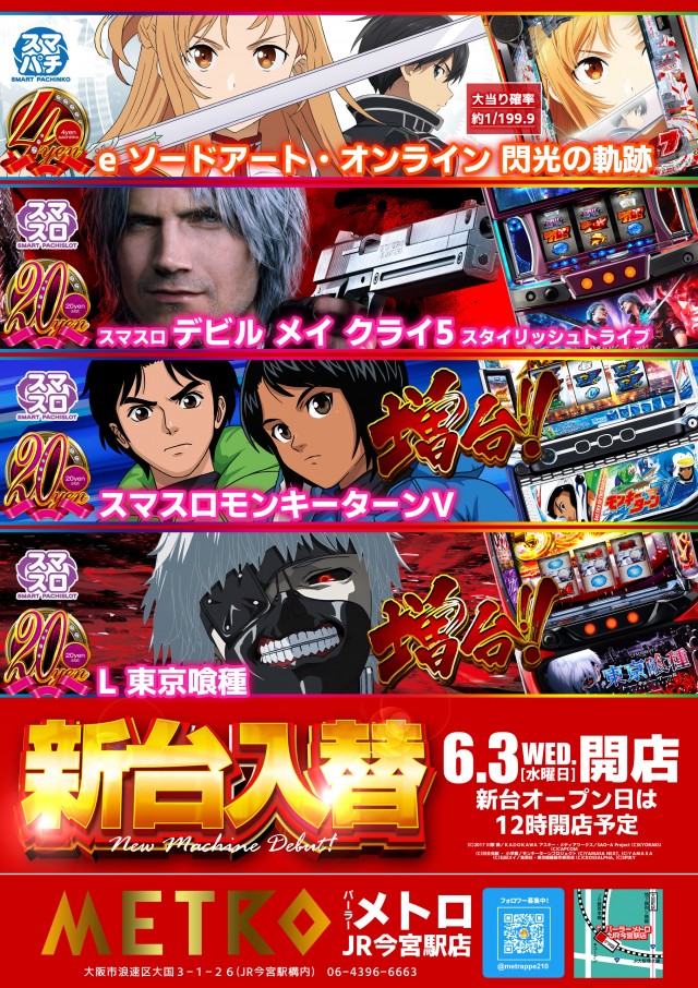 パーラーメトロJR今宮駅店の最新情報画像