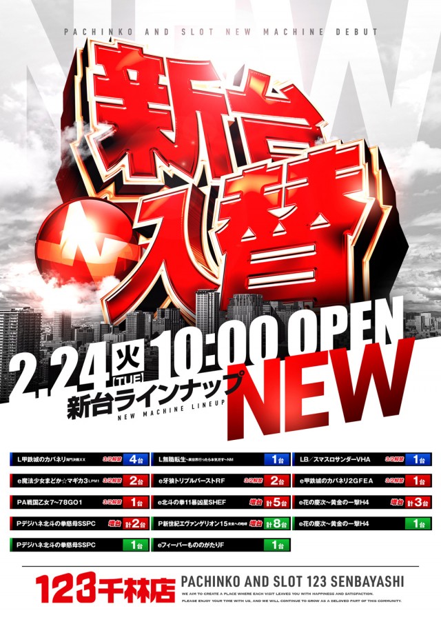 123千林店の最新情報画像