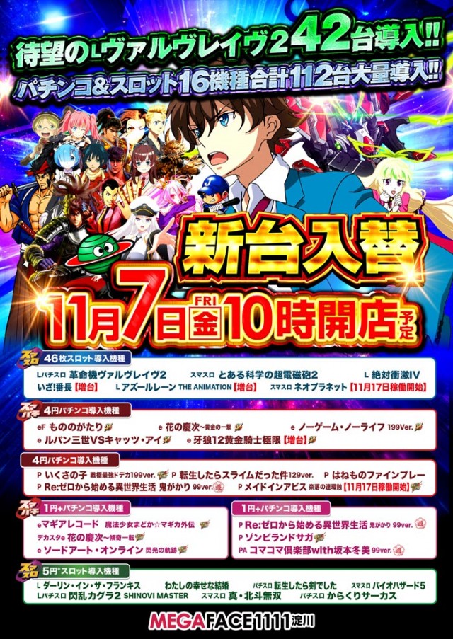 メガフェイス1111淀川の最新情報画像