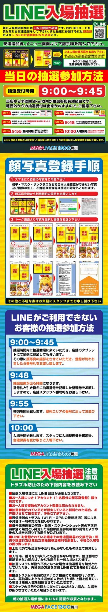 メガフェイス1300淀川の最新情報画像